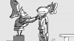 The Medal - Marco Macaco - storyboard 03